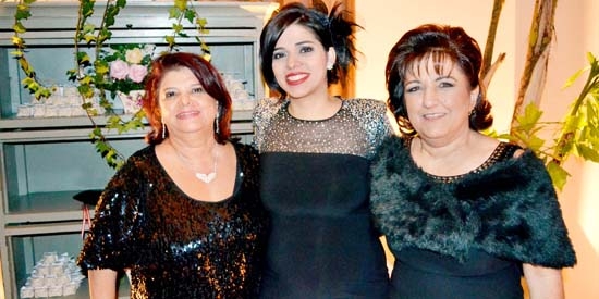 Luiza Helena Trajano, com sua filha, a brilhante Chef Ana Luiza Trajano Corderón e Dora Infante Bittar, no casamento do Daniel Rizatti e Mayara  